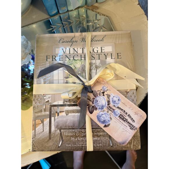 Vintage French Style Decorative Book  , french Vintage Home Decor - Picture 6 of 10